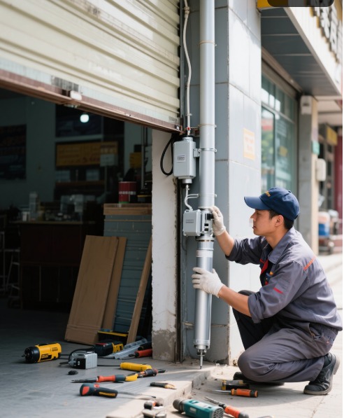 智能卷閘門電機維修